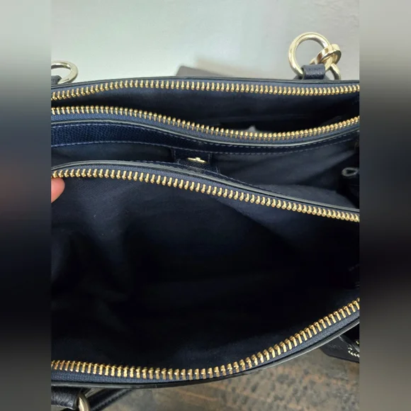 Coach Blue Christie Carry All Shoulder Bag - Picture 12 of 16